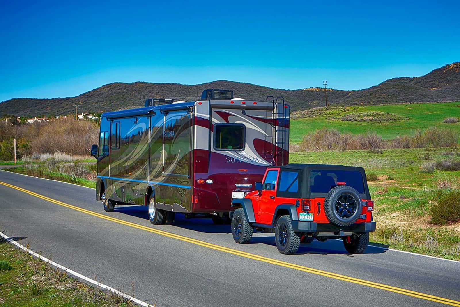 best cars to tow behind RV