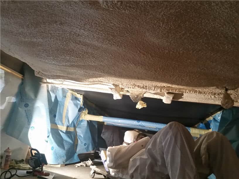 spray foam insulation under rv