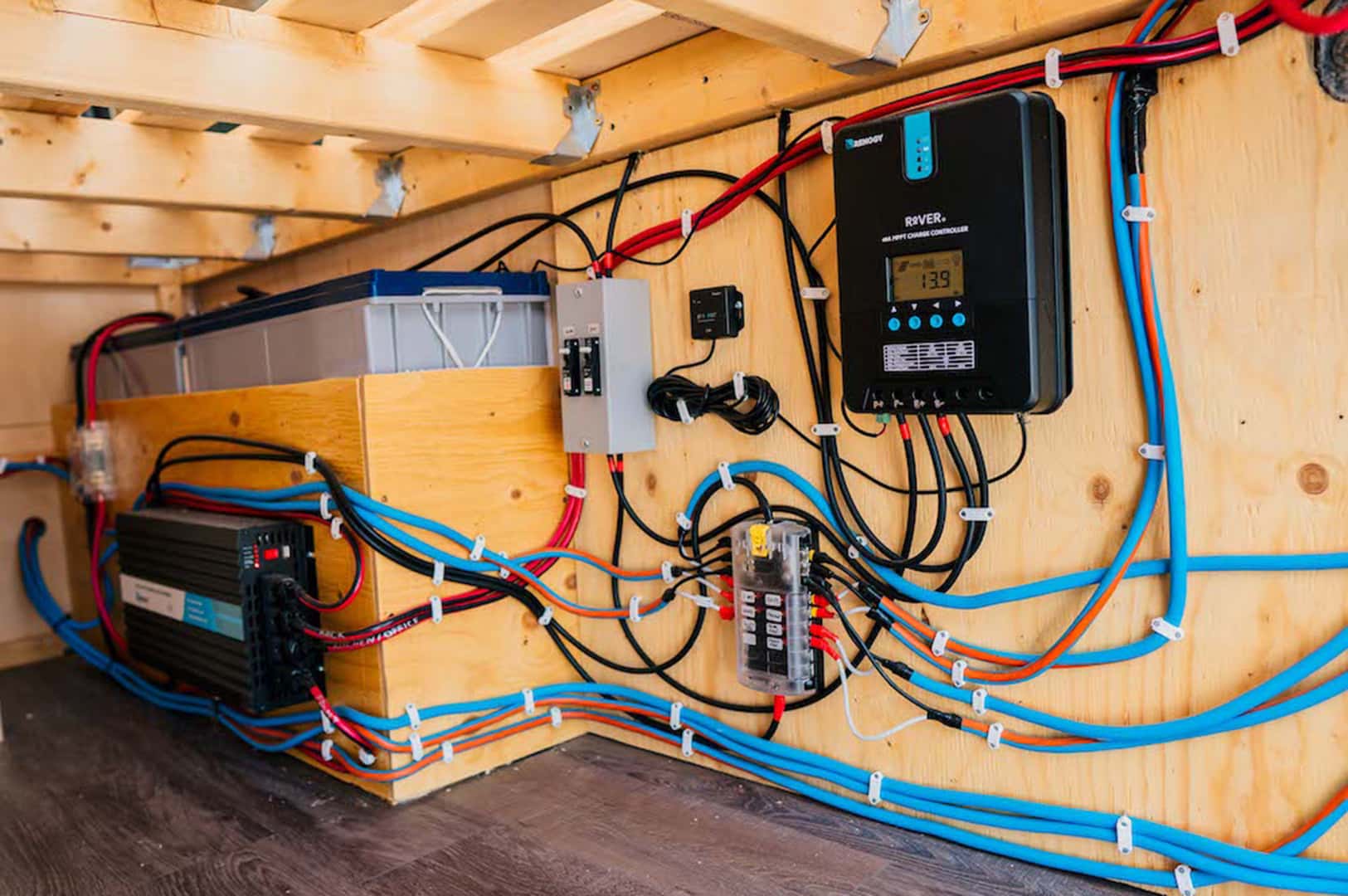 How to install a power inverter in a camper
