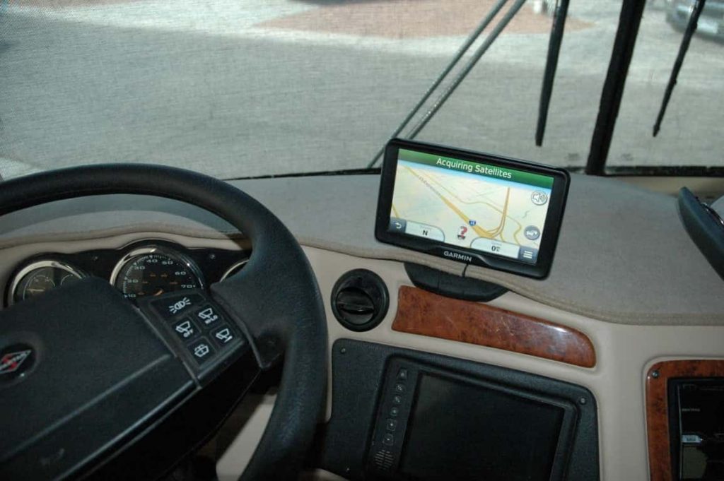 GPS navigation for RV