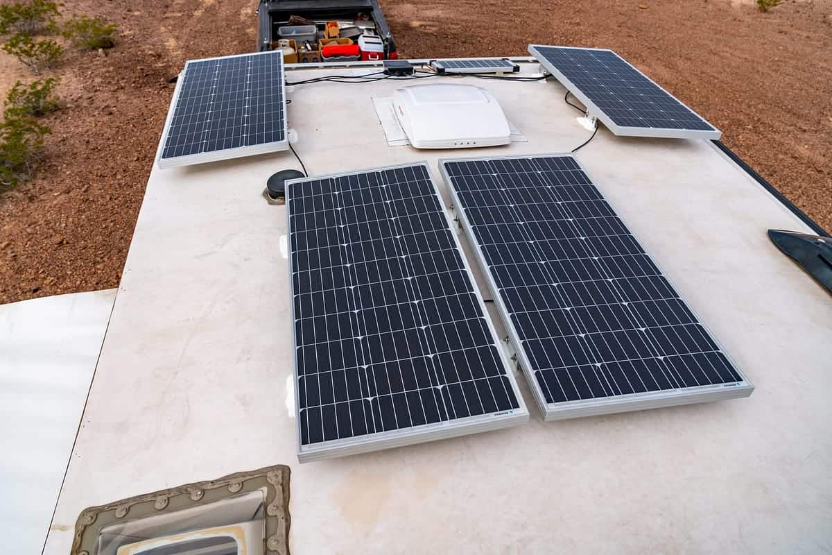 Cout de l'installation d'un kit de panneaux solaires pour camping car