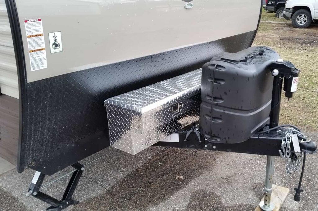 battery box for rv camper trailer