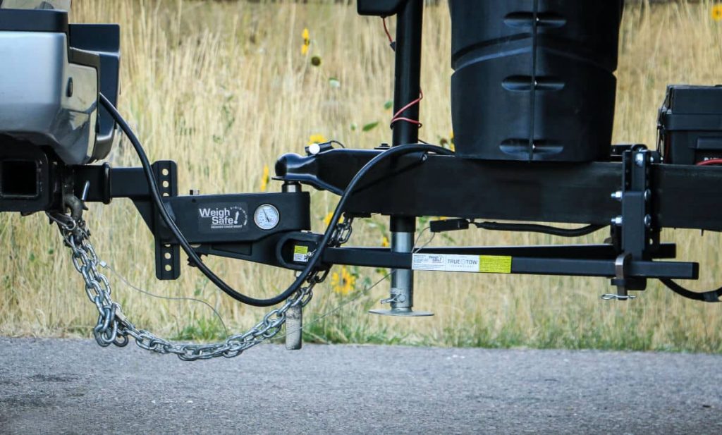 trailer weight distribution hitch