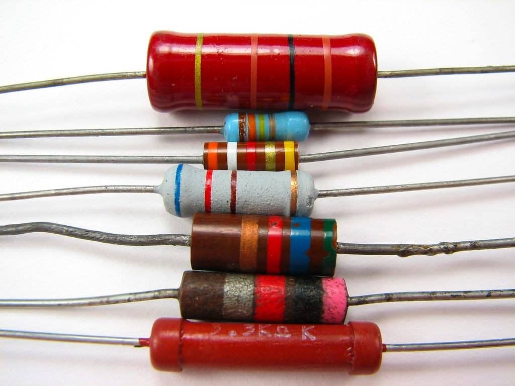 resistors and diodes