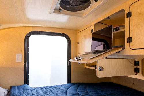 15 RV and Camper Office Ideas to Stay Productive on the Road 23
