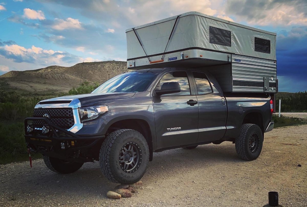 Truck campers for Toyota Tundra
