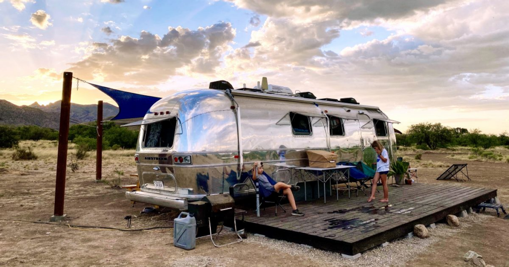 Top Travel Trailer and RV Deck Ideas + How to Build Your Own 4